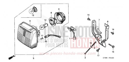 PROJECTEUR PK50MR de 1994